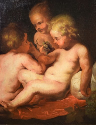 Bacchanal of Putti